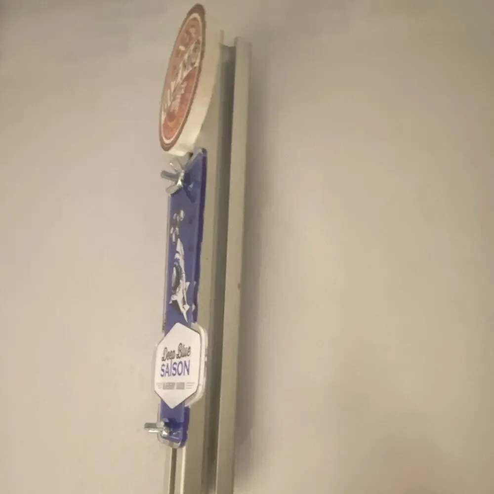 Gizmo BrewWorks Deep Blue Saison Blueberry Beer Tap Handle Knob Breweriana